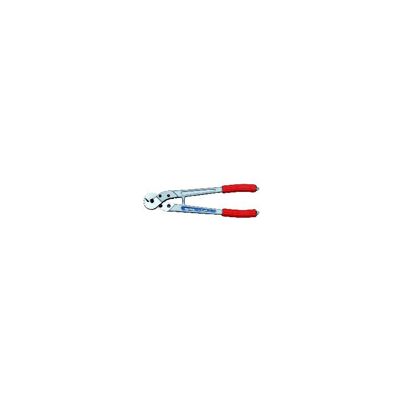 Nożyce do lin stalowych i kabli z nasadkami z tworzywa sztucznego 445 mm KNIPEX (95 71 445)