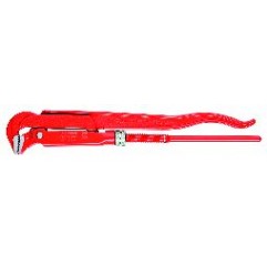 Klucz do rur 90° malowane proszkowo, czerwone 560 mm KNIPEX (83 10 020)