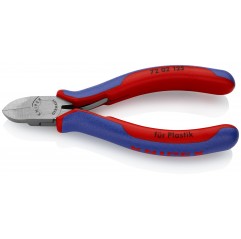 Szczypce tnące boczne do tworzywa sztucznego 125 mm KNIPEX (72 02 125)