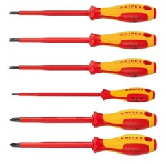 Zestaw wkrętaków 6 szt. KNIPEX (00 20 12 V01)