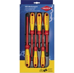 Zestaw wkrętaków 6 szt. KNIPEX (00 20 12 V01)