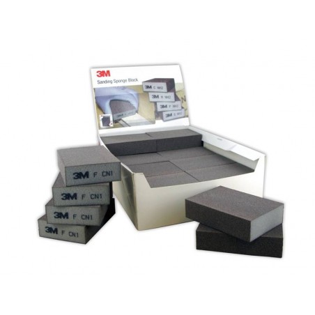 Gąbka ścierna czterostronna 3M™ 100mm x 68mm x 26mm MED (3802 średnia) 3M (7000026570)