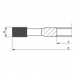 Frez HM nasadzany prosty 140x30x10/6z Wapienica (CL010-0140-0002)