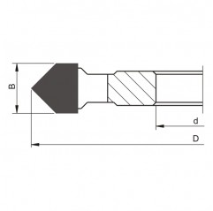 Frez HM nasadzany kształtowy symetryczny 140x30x20/4z Wapienica (CL150-0140-0003)