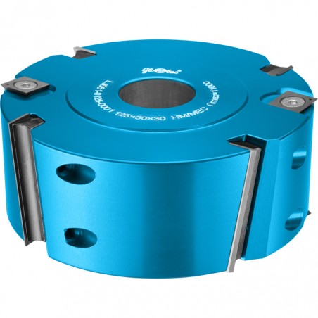 Głowica frezowa prosta z nacinakami 125x30x50/4z2+2n Wapienica (LJ051-0125-0001)