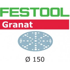 Krążki ścierne STF D150/48 P80 GR/50 Granat Festool (575162)