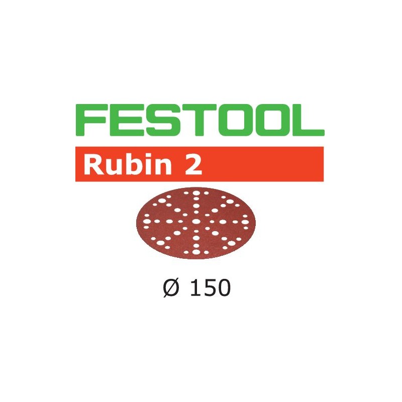 Krążki ścierne STF D150/48 P40 RU2/50 Rubin 2 Festool (575186)
