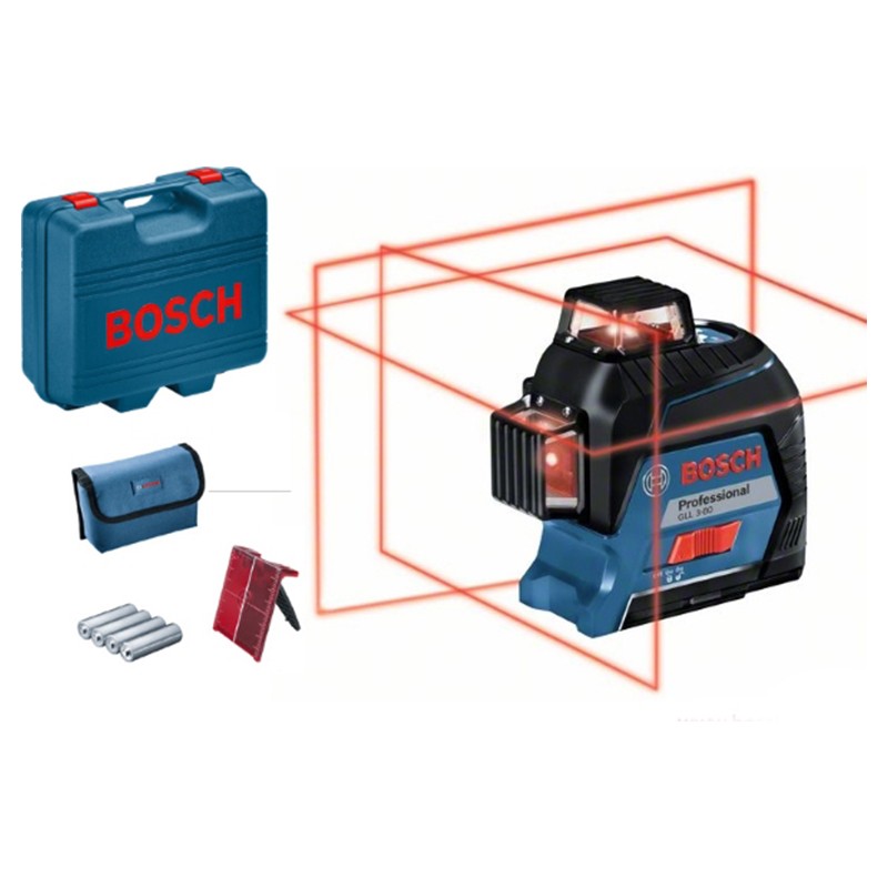 Laser liniowy  GLL 3-80 w walizce Bosch (0601063S00)