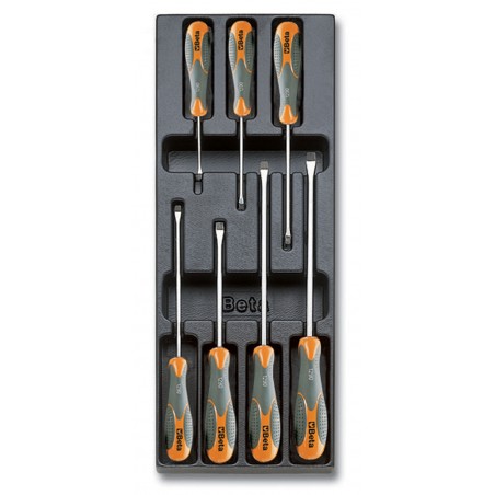 KOMPLET WKRĘTAKÓW 1290 7 SZTUK WE WKŁADZIE Z TWORZYWA BETA (2424/T170)