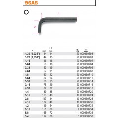 KLUCZ TRZPIENIOWY KĄTOWY  3/8" BETA (96AS/3/8)