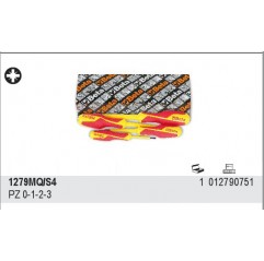 KOMPLET WKRĘTAKÓW KRZYŻOWYCH PZ 4 SZTUKI BETA (1279MQ/S4)