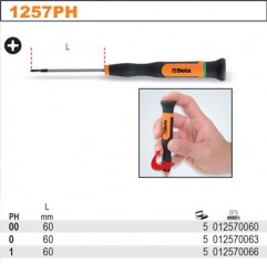 WKRĘTAK PRECYZYJNY KRZYŻOWY PH1 BETA (1257PH/1)