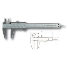 Suwmiarka noniuszowa ze śrubą MAUa DIN 862 zakres 100 mm GIMEX  (201.001)