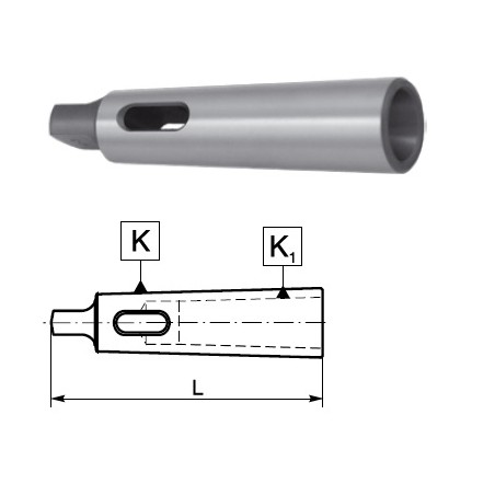 Tuleja redukcyjna z chwytem Morse'a 1751-4-1 PTPA ZM KOLNO (0642 117 510 406 A)