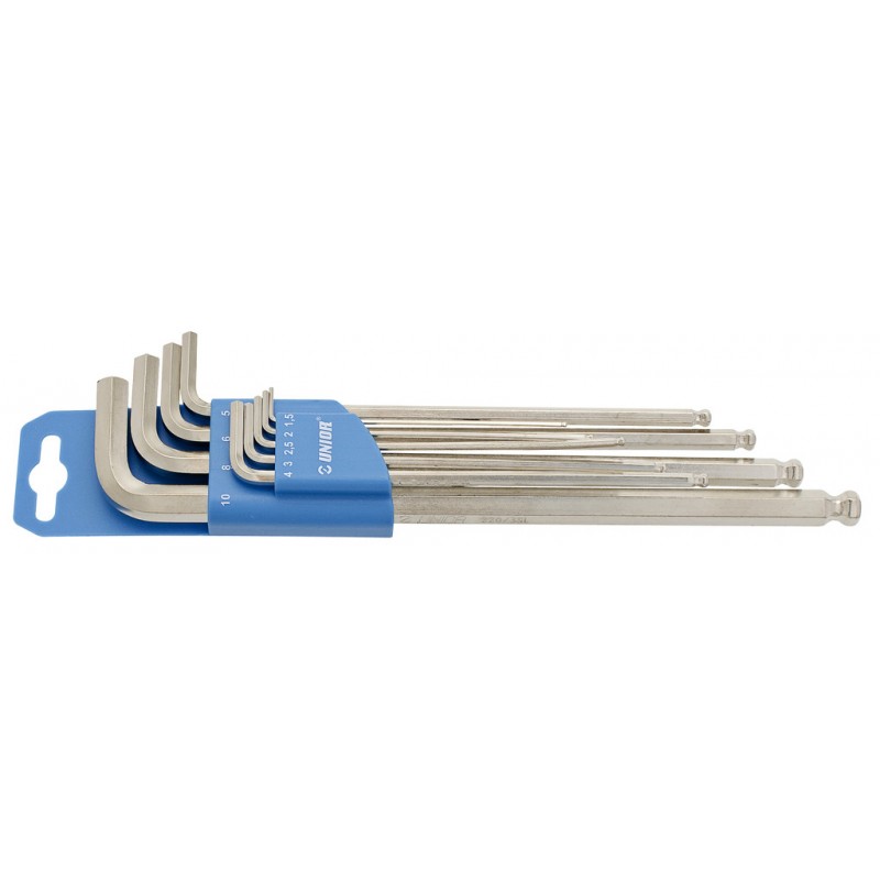 ZESTAW KLUCZY IMBUSOWYCH 1.5-10/9 UNIOR (608534) ZESTAW KLUCZY IMBUSOWYCH 1.5-10/9 UNIOR (608534)