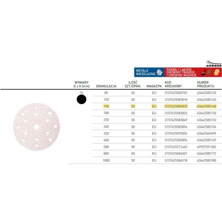 KRAZEK ROTO 150/ 76 A275 NORTON PRO NORTON (63642585148  (100))