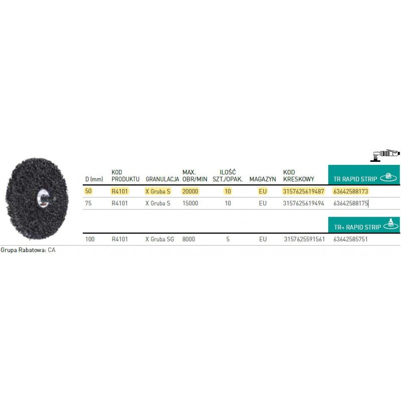 KRAZEK DIR ZMD 50X50 R4104 (DCFP)SL3 XCRS NORTON (63642588173  (10))