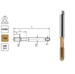 GWINTOWNIK M10 DIN-371C R40 (6H) HSSE TIN 800X FANAR (C2-513X01-0100)