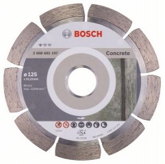 Tarcza diamentowa fi 125/22,23 mm STANDARD do betonu BOSCH  (2608602197)