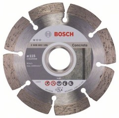 Tarcza diamentowa fi 115/22,23 mm STANDARD do betonu BOSCH  (2608602196)