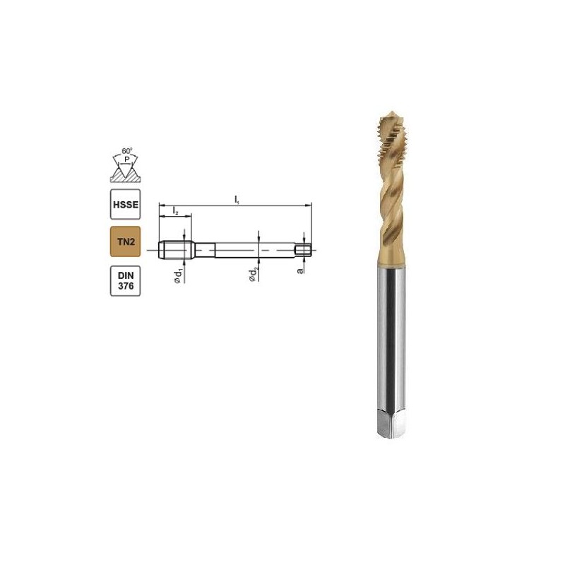 GWINTOWNIK M12 DIN-376C R40 (6H) HSSE TIN 800X FANAR (D2-513X01-0120) GWINTOWNIK M12 DIN-376C R40 (6H) HSSE TIN 800X FANAR (D2-513X01-0120)