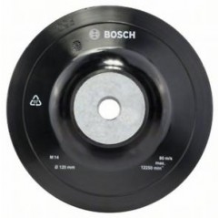 TALERZ GUMOWY D125 M14 BOSCH