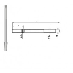 GWINTOWNIK M18 NGMF (6H) HSS