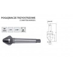 POGLEBIACZ DIN 335-D 90"*40