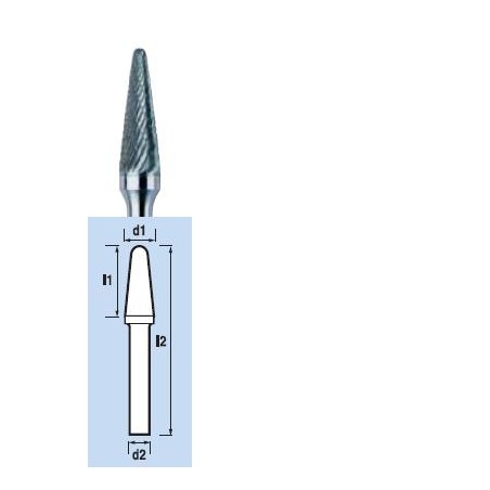 PILNIK OBROTOWY KEL FI 10 19/ 65 HA6 D HM STOZKOWY ZAOKRAGLONY