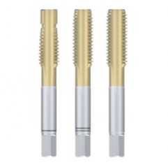 Komplet gwintowników ręcznych M10 NGMM/3-P DIN-352 HSSE powłoka TIN INOX 3 szt. FANAR  (A2-235831-0100)