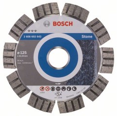 Tarcza diamentowa fi 125/22,23 mm BEST do kamienia BOSCH  (2608602642)