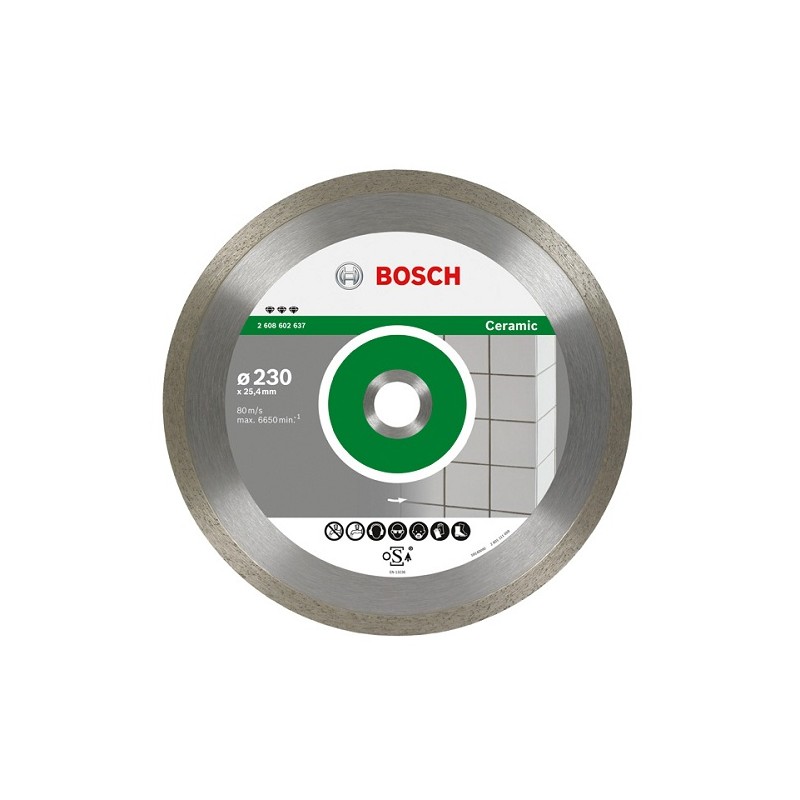 Diamentowa tarcza tnąca fi 200/25,40 mm Best for Ceramic do przecinarek BOSCH  (2608602636)