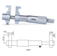 Mikrometr wewnętrzny szczękowy MMWD zakres 75-100 mm INSIZE  (3220-100)