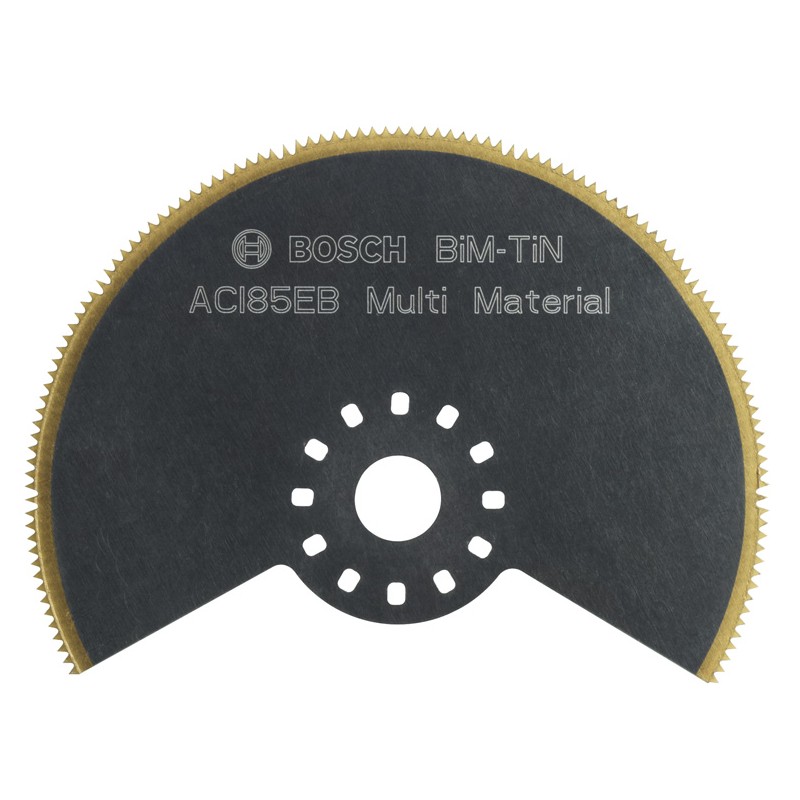 Brzeszczot segmentowy ACI 85 EB BIM-TIN Multi Material fi 85 mm do urządzeń wielofunkcyjnych BOSCH  (2608661758)