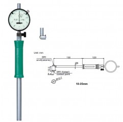 Średnicówka zegarowa analogowa MDHc zakres pomiaru 18-35 mm INSIZE  (2322-35A)