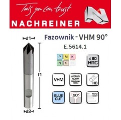 FAZOWNIK FI 8,00 90° Z4 VHM BLUE CUT 60HRC NACHR.