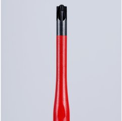 Wkrętak (Slim) do śrub z gniazdem PlusMinus Pozidriv® Rękojeść dwukomponentowa izolowana wg VDE czernione 187 mm Knipex (9