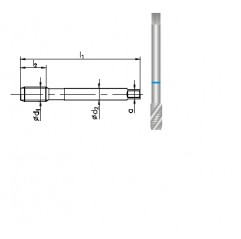 GWINTOWNIK M10 DIN-376C R40 (6H) HSSE INOX