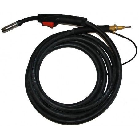 Uchwyt spawalniczy chłodzony powietrzem MIG/MAG MB 14 AK 3 m bez eurozłącza ABICOR BINZEL  (006.D314)