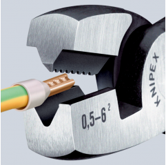 Szczypce do zagniatania tulejek kablowych 180 mm KNIPEX (97 81 180)