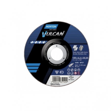 TARCZA T27 125/4,0/22,23 A30SBF27   VULCAN NORTON (66252925519  (20))