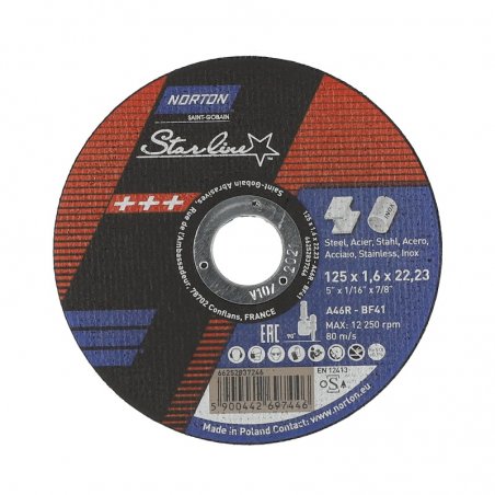 TARCZA T41 125/1,6/22,23  A46R-BF41  STARLINE NORTON (66252837246  (25))