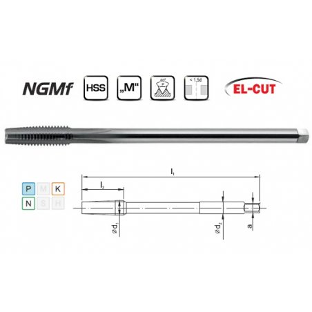 Gwintownik M16 NGMF HSS EL-CUT (G.0149160)