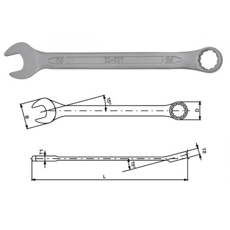 KLUCZ RWPN 32 PL.OCZK. EL-CUT (K.051032)