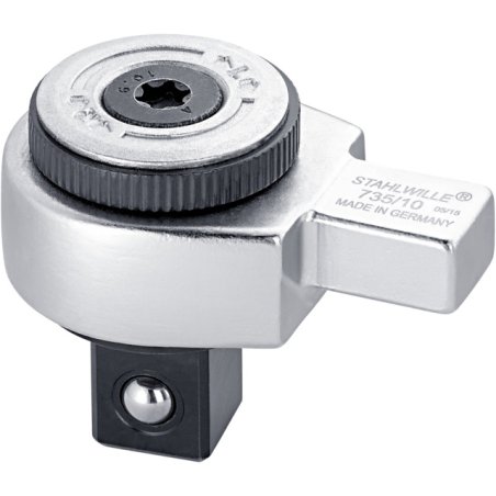 Grzechotka wtykowa 9x12mm, 735/10 na kwadrat 1/2" STAHIWILLE (58250010)