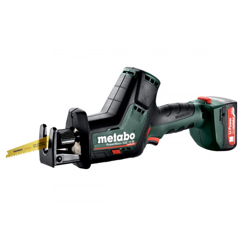 Piła szablasta PowerMaxx SSE 12 BL METABO (602322500) + ŁADOWAREKA I 2 AKU