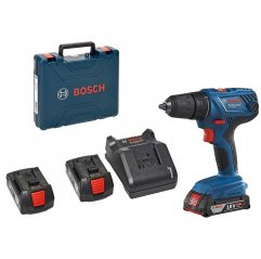 Wkrętarka GSR 180-LI 18V + 2x aku. 2.0 Ah BOSCH (06019F810A) + walizka z osprzętem