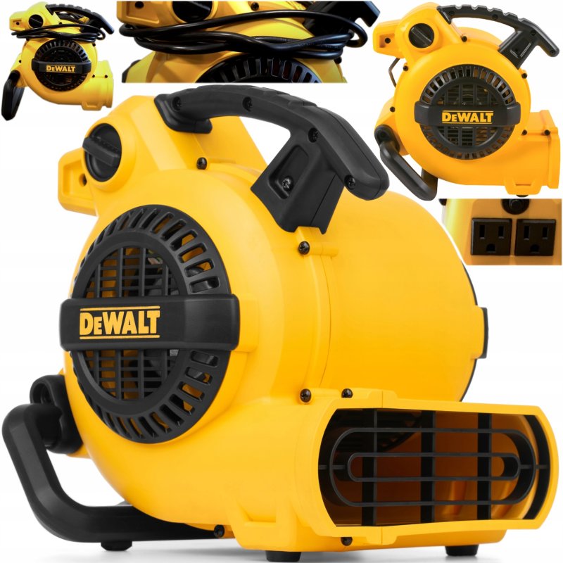 Dmuchawa promieniowa budowlana 3 biegi, 130w, 236l/s DEWALT (DXAM2250)