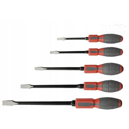 Komplet wkrętaków RWWc 5 sztuk czerniony skin-pack KUŹNIA (1-171-83-502)