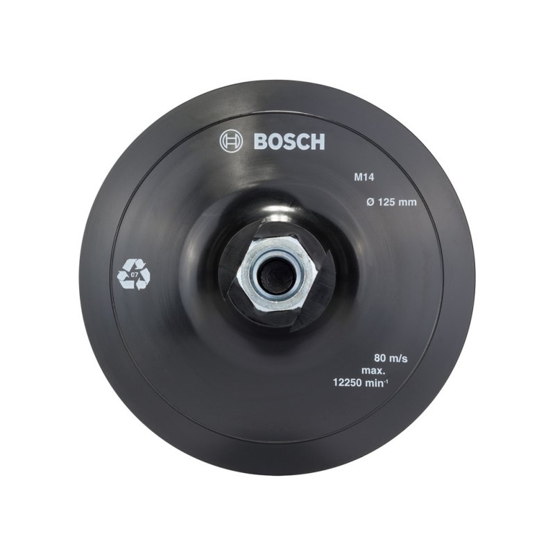 Talerz szlifierski z mocowaniem na rzepy fi 125 mm BOSCH  (2608601077)